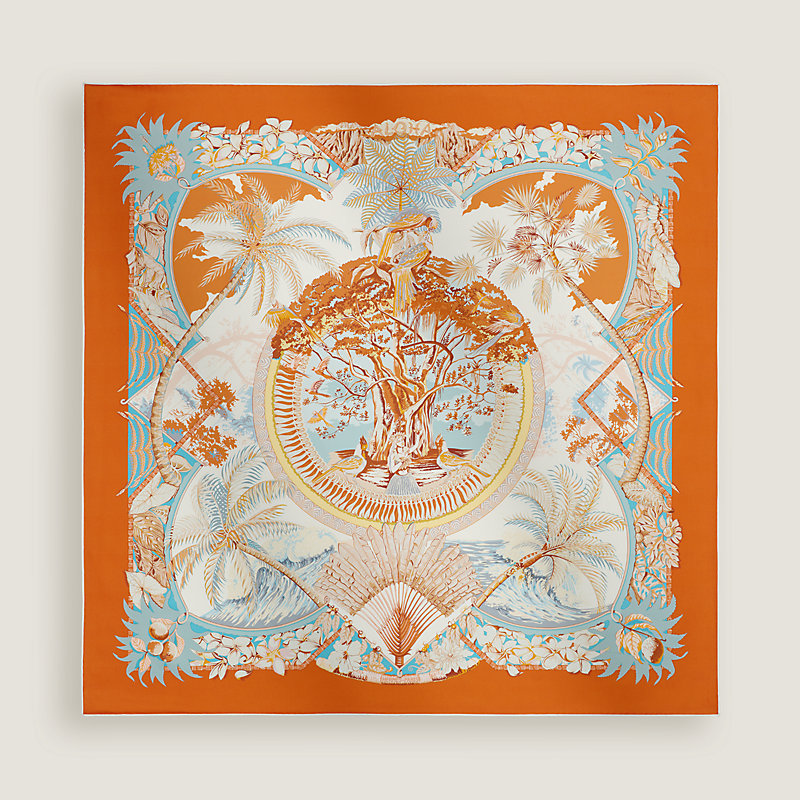 Aloha double face scarf 90 | Hermès USA